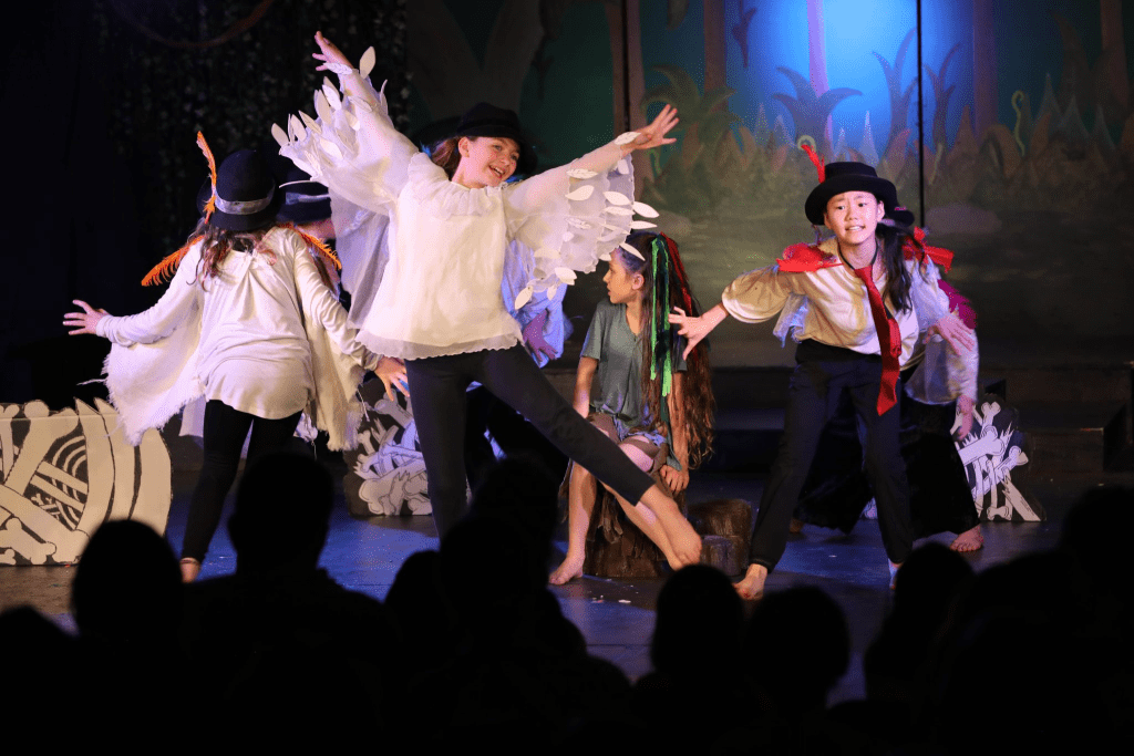 A moment from a recent BAAY performance of “Jungle Book.” Photo courtesy BAAY